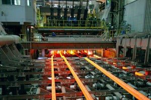 Пробная прокатка осевой заготовки на Днепровском металлургическом комбинате