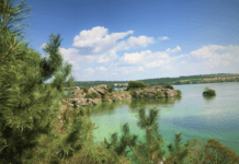 Стрельчая скала – уникальный остров на Днепре