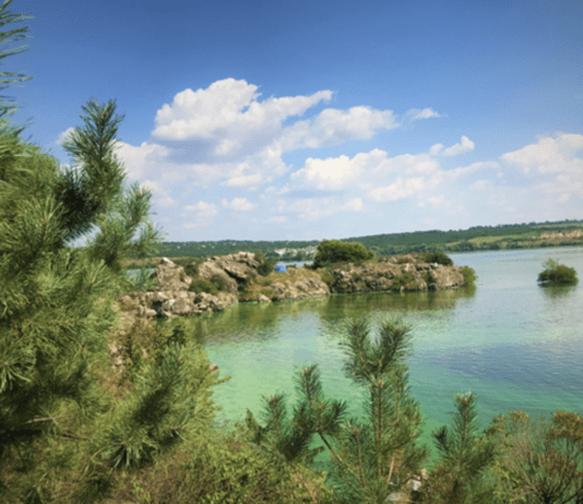 Стрільча скеля – унікальний острів на Дніпрі